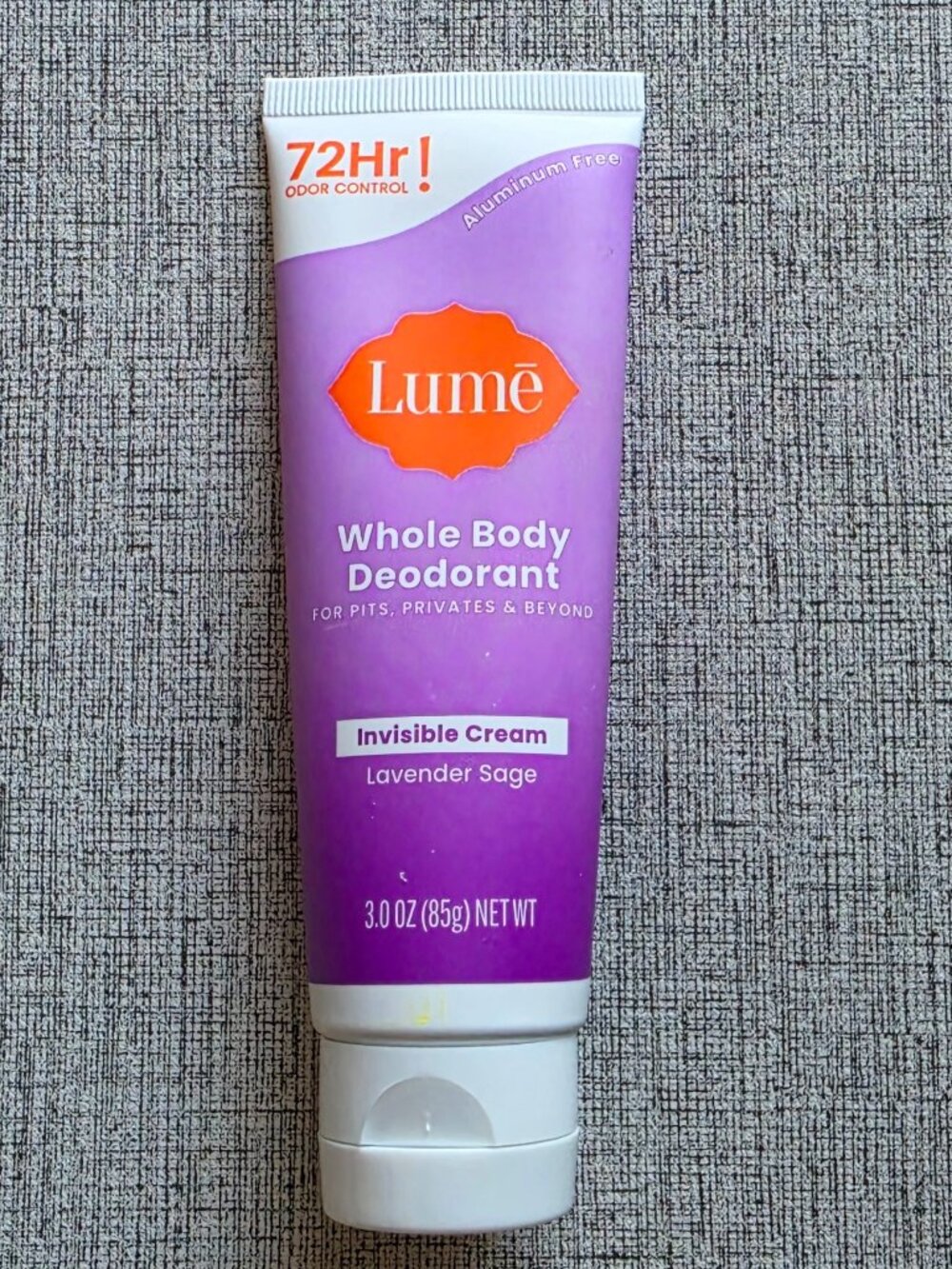 LUME LAVENDER SAGE Deodorant Tube New Sealed